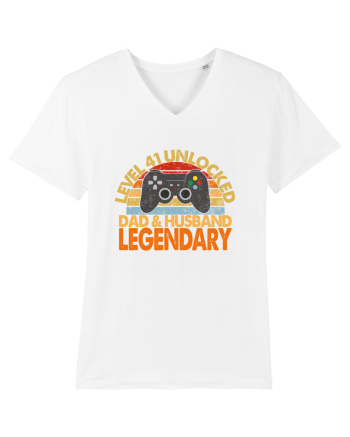Level 41 Unlocked Dad & Husband Legendary White