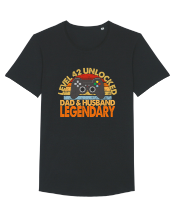 Level 42 Unlocked Dad & Husband Legendary Black