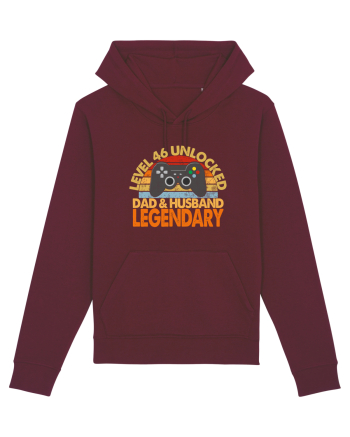 Level 46 Unlocked Dad & Husband Legendary Burgundy