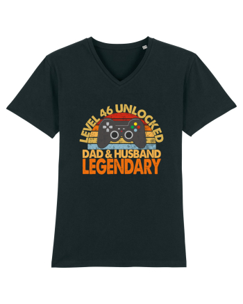 Level 46 Unlocked Dad & Husband Legendary Black