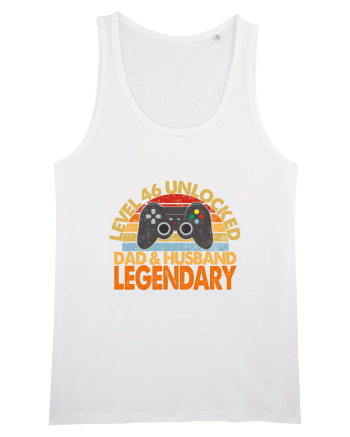 Level 46 Unlocked Dad & Husband Legendary White