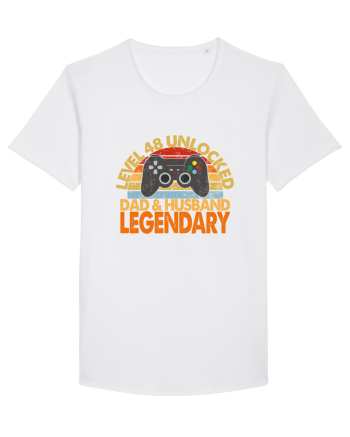Level 48 Unlocked Dad & Husband Legendary White