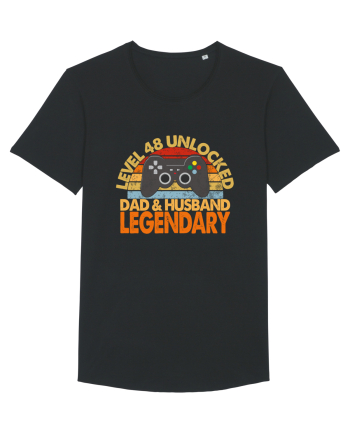 Level 48 Unlocked Dad & Husband Legendary Black