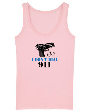 I don't dial 911 Cotton Pink