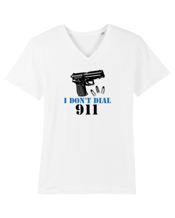 I don't dial 911 White