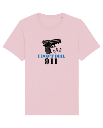I don't dial 911 Cotton Pink