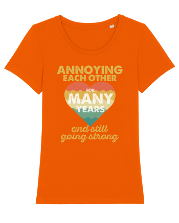 Annoying Each Other For Many Years And Still Going Strong Bright Orange