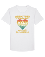 Annoying Each Other For Many Years And Still Going Strong Tricou mânecă scurtă guler larg Bărbat Skater