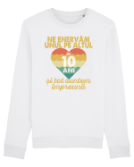 Ne enervam unul pe altul de 10 ani si tot suntem impreuna Bluză mânecă lungă Unisex Rise