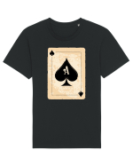 Ace Black heart Tricou mânecă scurtă Unisex Rocker