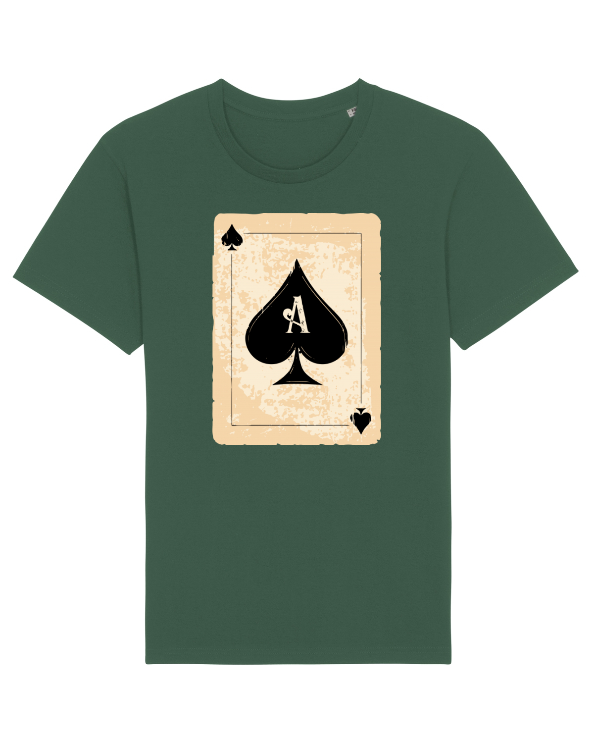 Tricou mânecă scurtă Unisex Rocker Bottle Green