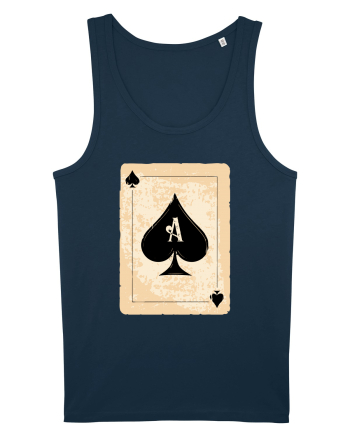Ace Black heart Navy
