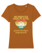 Ne enervam unul pe altul de 30 ani si tot suntem impreuna Tricou mânecă scurtă guler larg fitted Damă Expresser