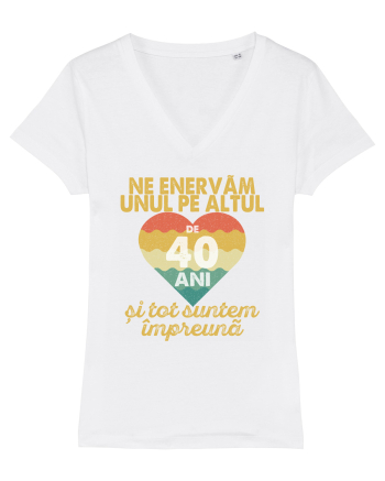 Ne enervam unul pe altul de 40 ani si tot suntem impreuna White