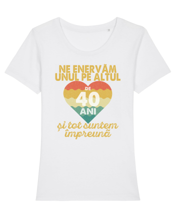 Ne enervam unul pe altul de 40 ani si tot suntem impreuna White