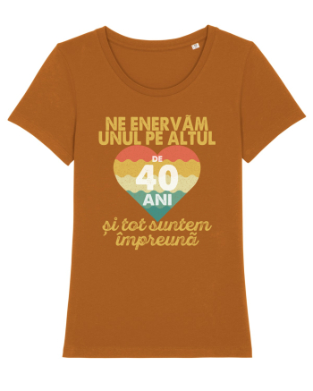 Ne enervam unul pe altul de 40 ani si tot suntem impreuna Roasted Orange