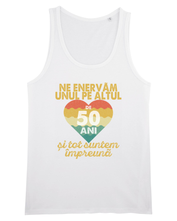 Ne enervam unul pe altul de 50 ani si tot suntem impreuna White