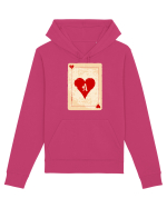 Red heart ace Hanorac Unisex Drummer