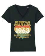 Ne enervam unul pe altul din 1963 si tot suntem impreuna Tricou mânecă scurtă guler V Damă Evoker