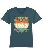 Ne enervam unul pe altul din 1963 si tot suntem impreuna Tricou mânecă scurtă guler V Bărbat Presenter