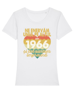 Ne enervam unul pe altul din 1966 si tot suntem impreuna Tricou mânecă scurtă guler larg fitted Damă Expresser