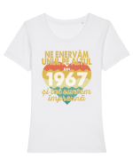 Ne enervam unul pe altul din 1967 si tot suntem impreuna Tricou mânecă scurtă guler larg fitted Damă Expresser