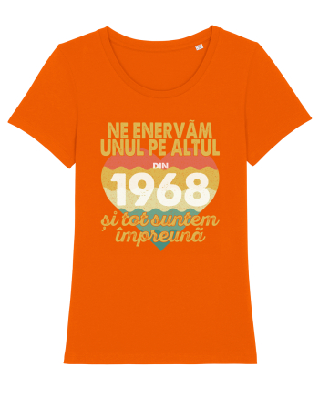 Ne enervam unul pe altul din 1968 si tot suntem impreuna Bright Orange