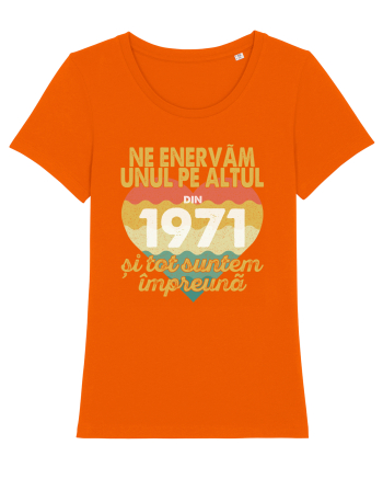 Ne enervam unul pe altul din 1971 si tot suntem impreuna Bright Orange