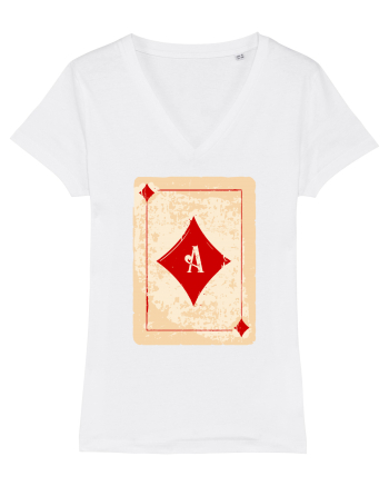 Diamond ace White