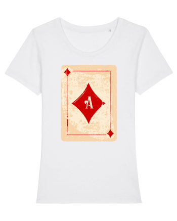 Diamond ace White