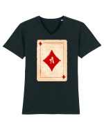 Diamond ace Tricou mânecă scurtă guler V Bărbat Presenter