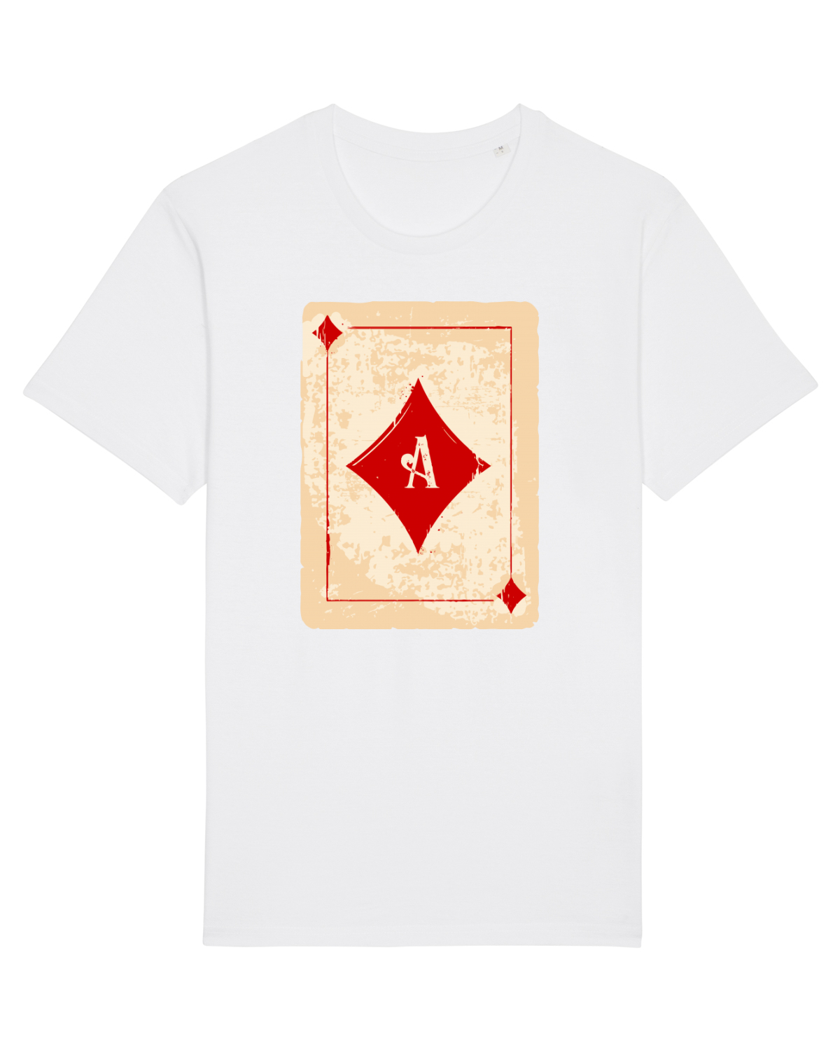 Tricou mânecă scurtă Unisex Rocker White