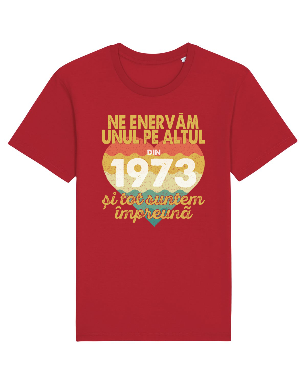 Tricou mânecă scurtă Unisex Rocker Red