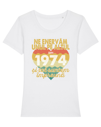 Ne enervam unul pe altul din 1974 si tot suntem impreuna White