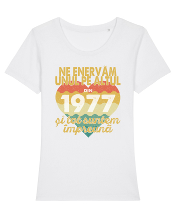 Ne enervam unul pe altul din 1977 si tot suntem impreuna White