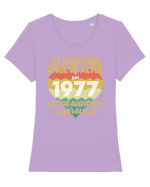 Ne enervam unul pe altul din 1977 si tot suntem impreuna Tricou mânecă scurtă guler larg fitted Damă Expresser