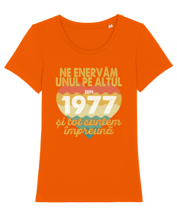 Ne enervam unul pe altul din 1977 si tot suntem impreuna Bright Orange