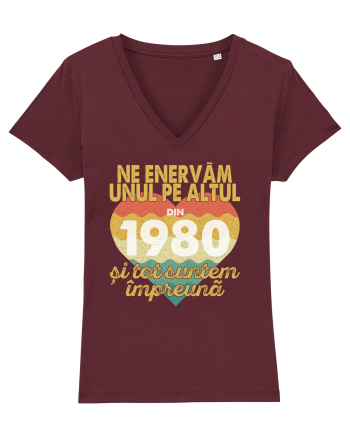 Ne enervam unul pe altul din 1980 si tot suntem impreuna Burgundy