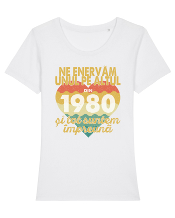 Ne enervam unul pe altul din 1980 si tot suntem impreuna White
