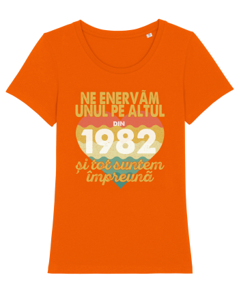 Ne enervam unul pe altul din 1982 si tot suntem impreuna Bright Orange