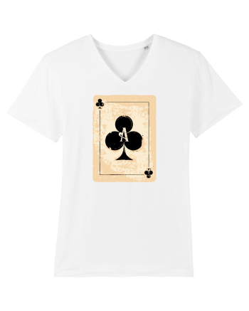 Ace of cross White
