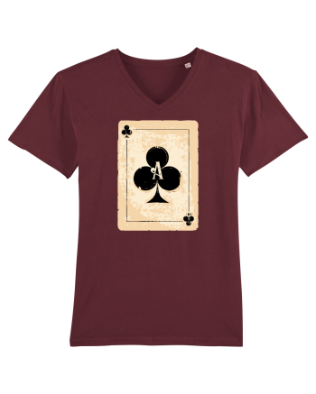Ace of cross Burgundy