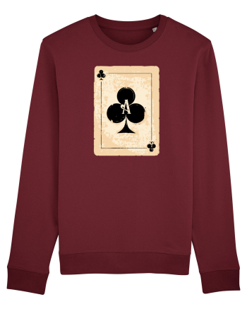 Ace of cross Burgundy