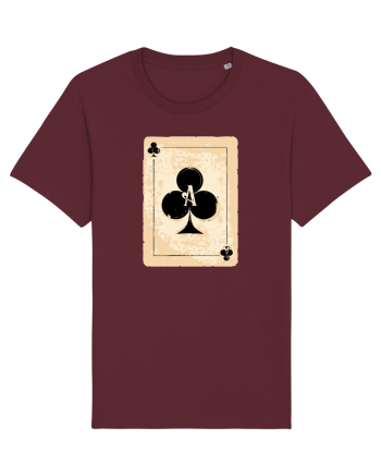 Ace of cross Burgundy