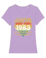 Ne enervam unul pe altul din 1983 si tot suntem impreuna Tricou mânecă scurtă guler larg fitted Damă Expresser