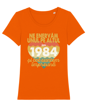 Ne enervam unul pe altul din 1984 si tot suntem impreuna Bright Orange