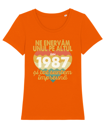 Ne enervam unul pe altul din 1987 si tot suntem impreuna Bright Orange