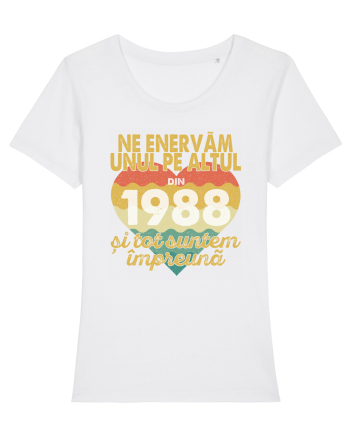 Ne enervam unul pe altul din 1988 si tot suntem impreuna White