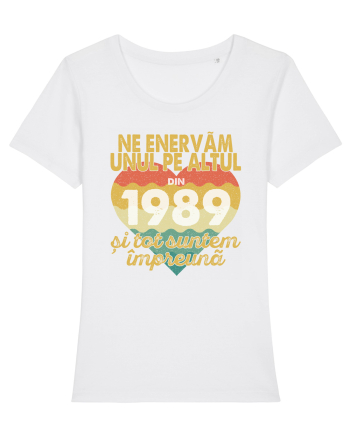 Ne enervam unul pe altul din 1989 si tot suntem impreuna White