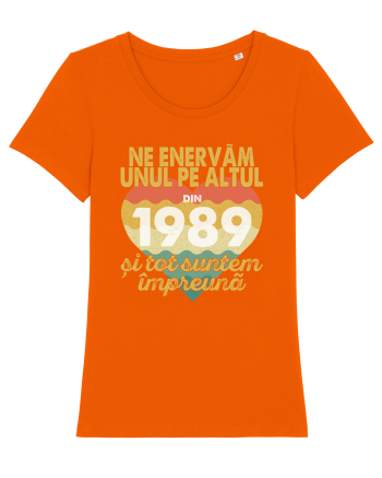 Ne enervam unul pe altul din 1989 si tot suntem impreuna Bright Orange